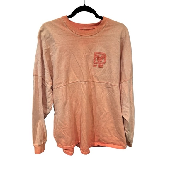 Disney Tops - Walt Disney World Official Ombré Pink Glitter Size M 100% Cotton Spirit Jersey